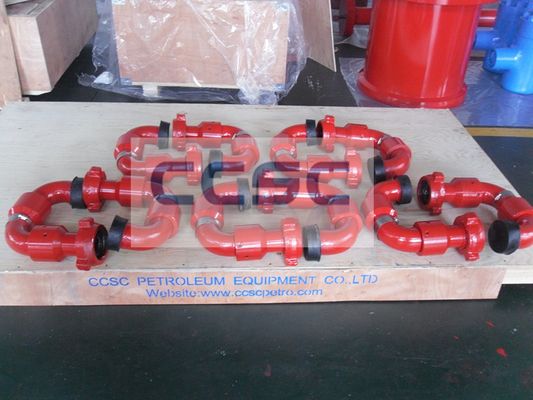 China Swivel joint - swivel joint with weco hammer union - long radious swivel joint - Chiksan swivel joint supplier