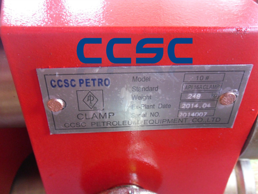 Clamp NO.1-NO.28,API16A,Working pressure:2000-20000psi,Bore size:1 13/16" - 21 3/4". supplier
